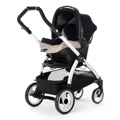Автокресло Peg Perego Primo Viaggio SL на шасси Book 51 (шасси White/Black) Luxe Beige