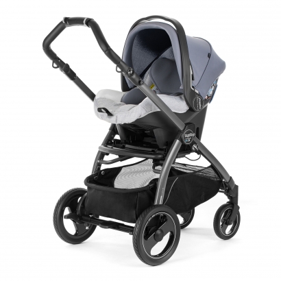 Автокресло Peg Perego Primo Viaggio SL на шасси Book 51S (шасси White/Black) Luxe Opal
