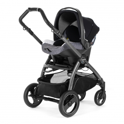 Автокресло Peg Perego Primo Viaggio SL на шасси Book 51S (шасси White/Black) Ascot
