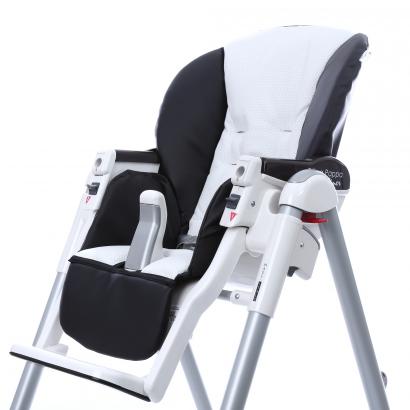 Сменный чехол сидения Esspero Sport к стульчику для кормления Peg Perego Diner  Black/White