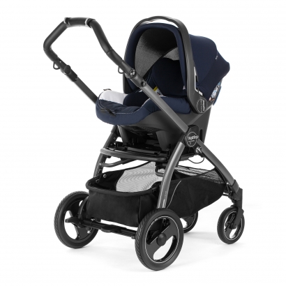 Автокресло Peg Perego Primo Viaggio SL на шасси Book S (шасси White/Black) Riviera