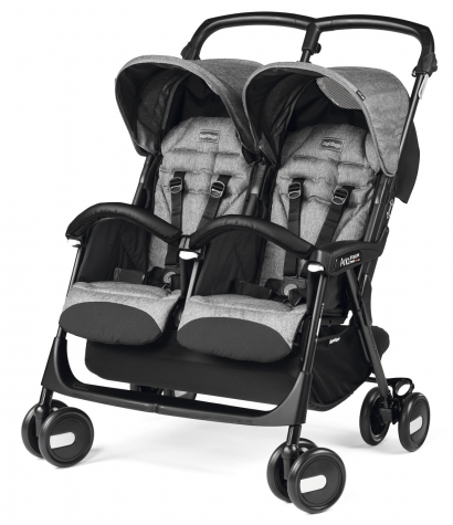 Коляска для двойни Peg Perego Aria Shopper Twin Cinder