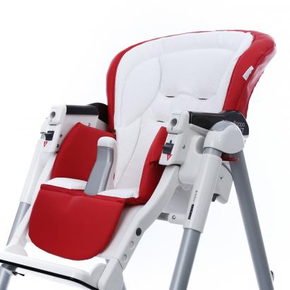 Сменный чехол сидения Esspero Sport к стульчику для кормления Peg Perego Best Red/White