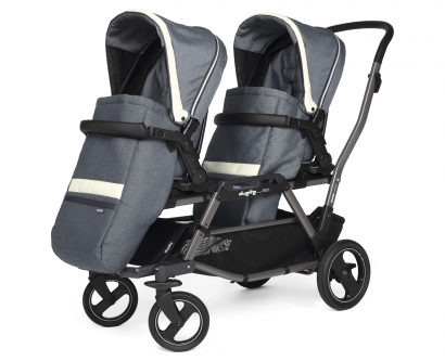 Коляска для двойни Peg Perego Duette Piroet Luxe Mirage