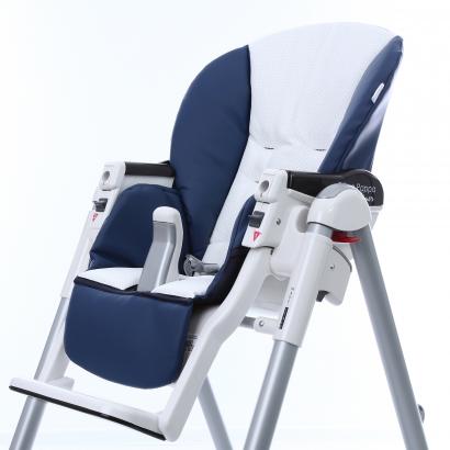 Сменный чехол сидения Esspero Sport к стульчику для кормления Peg Perego Diner  Navy/White