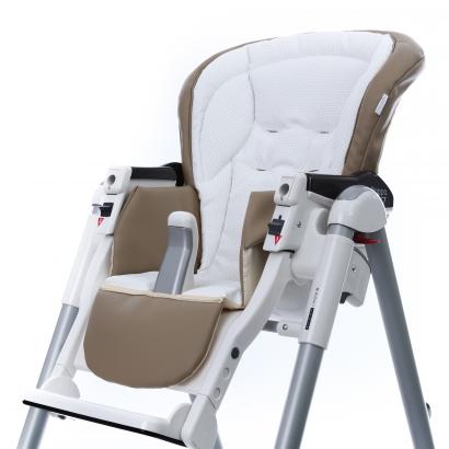 Сменный чехол сидения Esspero Sport к стульчику для кормления Peg Perego Best Beige/White