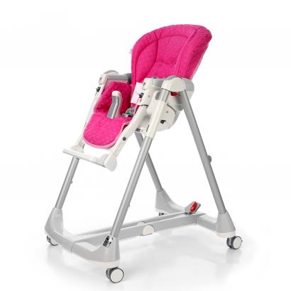 Сменный чехол сидения Esspero Lucid к стульчику для кормления Peg Perego Prima Pappa Best Pink