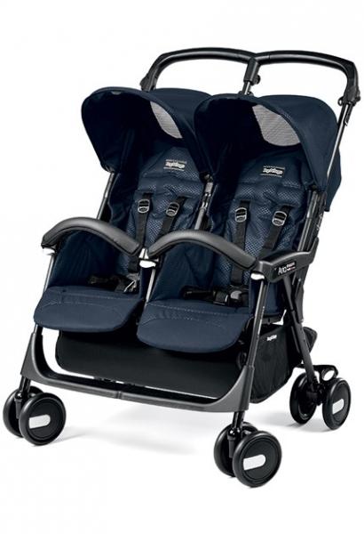 Коляска для двойни Peg Perego Aria Shopper Twin Mod Navy