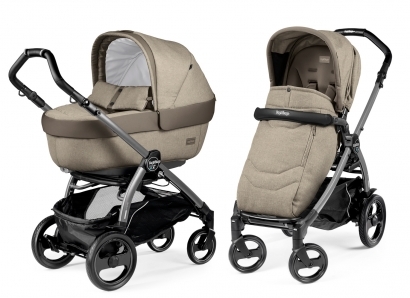 Коляска 2 в 1 Peg Perego Book 51 S Elite Combo Cream