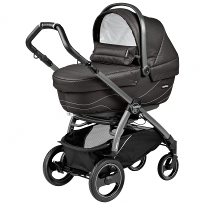 Коляска для новорожденных Peg Perego Book 51 S Navetta XL (шасси Jet) Bloom Black