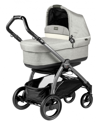 Коляска для новорожденных Peg Perego Book S Pop-Up (шасси White/Black) Luxe Opal