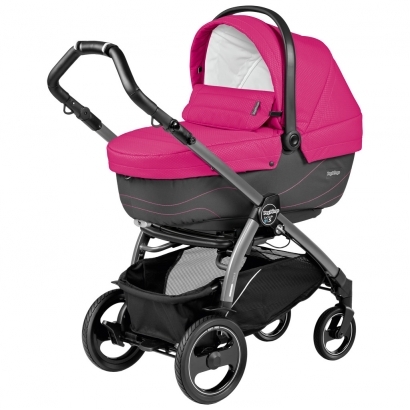 Коляска для новорожденных Peg Perego Book 51 S Navetta XL (шасси Jet) Bloom Pink