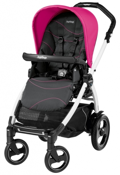 Прогулочная коляска Peg Perego Book 51 S Pop-Up Sportivo (шасси Jet) Bloom Pink