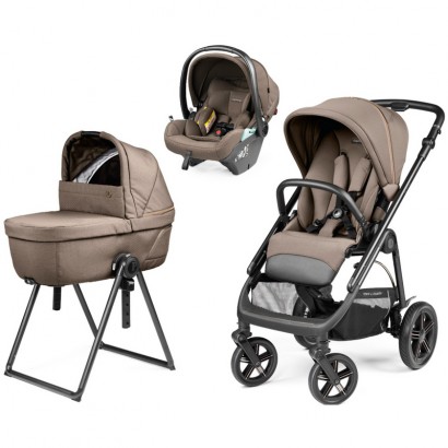 Коляска 3 в 1 Peg Perego Veloce TC Belvedere Lounge Pine Bark New