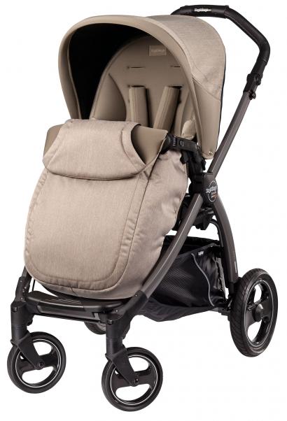 Прогулочная коляска Peg Perego Book S Pop-Up Completo (шасси White/Black) Cream