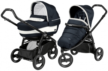 Коляска 2 в 1 Peg Perego Book Scout Elite Combo Luxe Blue