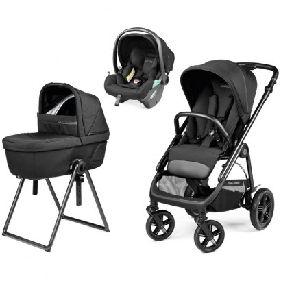Коляска 3 в 1 Peg Perego Veloce TC Belvedere Lounge True Black New