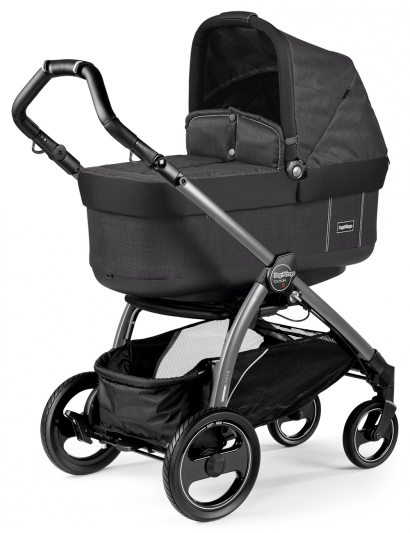 Коляска для новорожденных Peg Perego Book S Pop-Up (шасси White/Black) Team Onyx