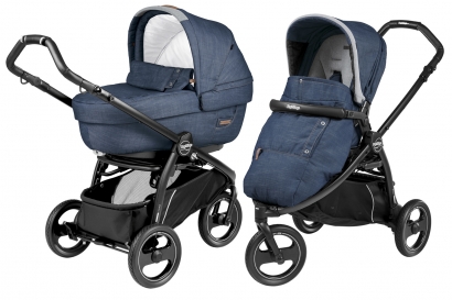Коляска 2 в 1 Peg Perego Book Scout Elite Combo Urban Denim