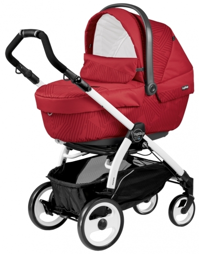 Коляска для новорожденных Peg Perego Book 51 Navetta XL (шасси Jet) Geo Red