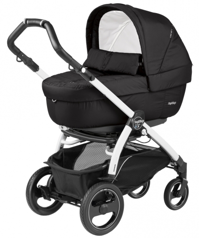 Коляска для новорожденных Peg Perego Book 51 S Elite (шасси Titania) Breeze Noir