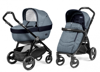 Коляска 2 в 1 Peg Perego Book Plus Elite Modular System (прогулочный блок Pop-Up Completo) Horizon