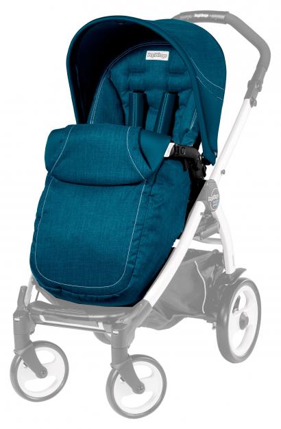 Прогулочный блок Peg Perego Pop-Up Completo Saxony Blue