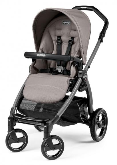 Прогулочная коляска Peg Perego Book S Pop-Up Sportivo (шасси White/Black) Mod Beige