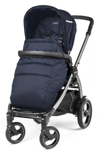 Прогулочная коляска Peg Perego Book 51 S Pop-Up Completo (шасси White/Black) Class Navy