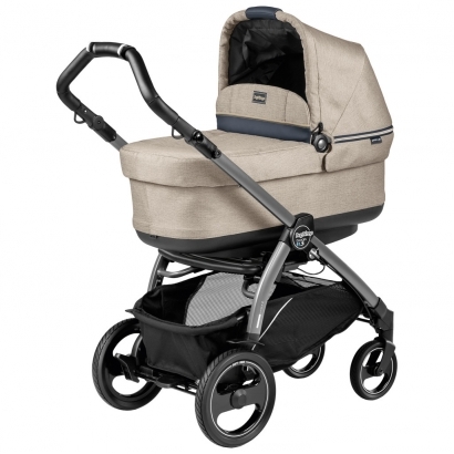 Коляска для новорожденных Peg Perego Book 51 S Navetta Pop-Up (шасси Jet) Luxe Beige