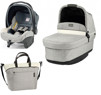 Коляска 3 в 1 Peg Perego Set Modular Pop Up (без шасси) Luxe Opal