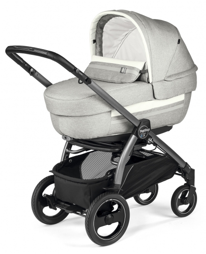 Коляска для новорожденных Peg Perego Book 51 S Elite (шасси White/Black) Luxe Pure