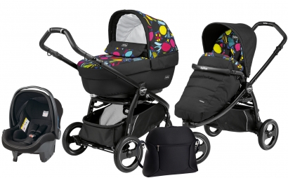 Коляска 3 в 1 Peg Perego Book Scout Elite Set Modular (прогулочный блок Pop-Up Completo) Manri