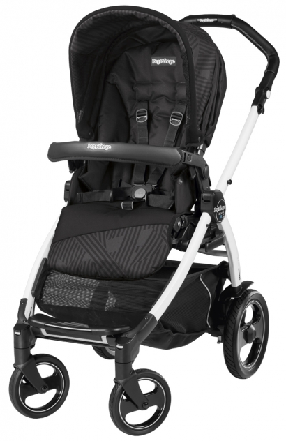 Прогулочная коляска Peg Perego Book 51 S Pop-Up Sportivo (шасси White/Black) Geo Black
