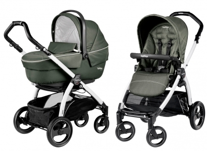 Коляска 2 в 1 Peg Perego Book S XL Modular System (прогулочный блок Pop-Up Sportivo, шасси Jet) Timo