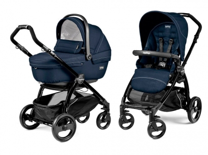 Коляска 2 в 1 Peg Perego Book Plus XL Modular System (прогулочный блок Pop-Up Sportivo) Mod Navy