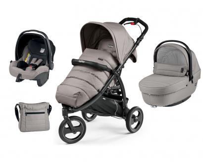 Коляска 3 в 1 Peg Perego Book Cross Modular System Mod Beige