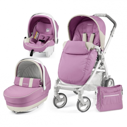 Коляска 3 в 1 Peg Perego Book 51 Pure Set Modular Glicine