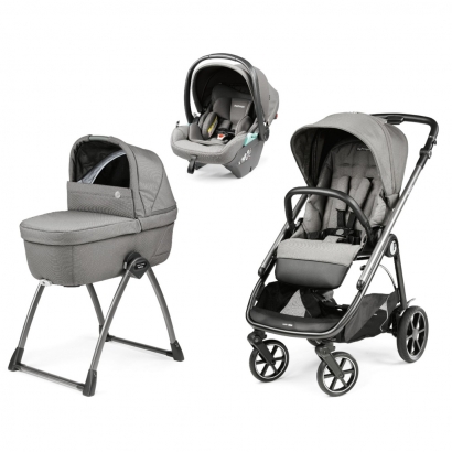 Коляска 3 в 1 Peg Perego Veloce Belvedere Lounge Mercury