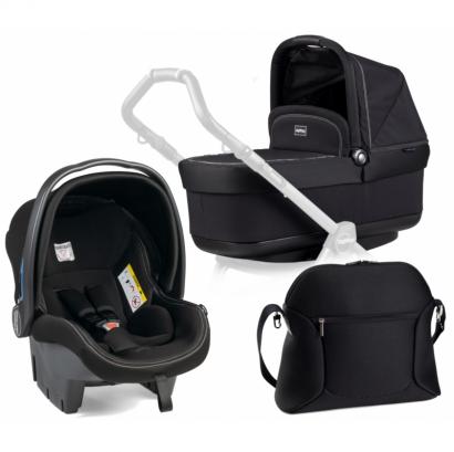 Коляска 3 в 1 Peg Perego Set Modular Pop Up (без шасси) Onyx