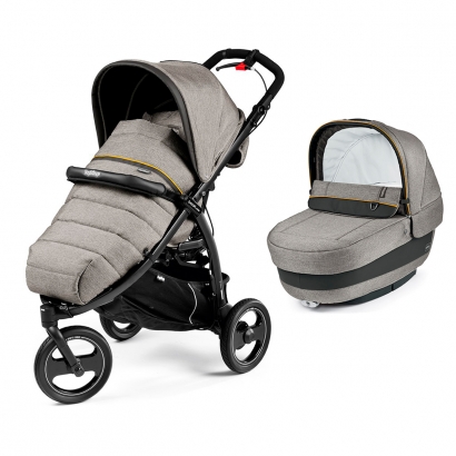Коляска 2 в 1 Peg Perego Book Cross Combo Luxe Grey