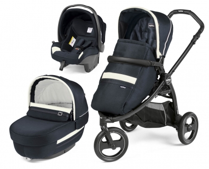 Коляска 3 в 1 Peg Perego Book Scout Elite Set Modular (прогулочный блок Pop-Up Completo) Luxe Prestige