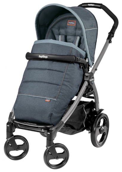 Прогулочная коляска Peg Perego Book 51 Pop-Up Completo (шасси Jet) Blue Denim