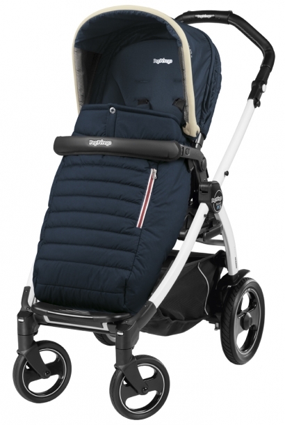 Прогулочная коляска Peg Perego Book 51 S Pop-Up Completo (шасси Jet) Breeze Blue