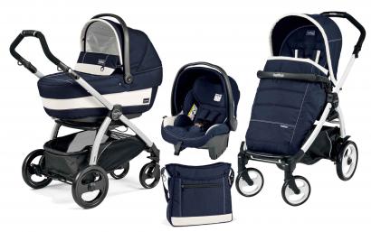 Коляска 3 в 1 Peg Perego Book Plus XL Set Modular (прогулочный блок Pop-Up Completo) Riviera