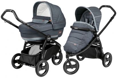 Коляска 2 в 1 Peg Perego Book Scout Elite Combo Blue Denim