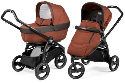 Коляска 2 в 1 Peg Perego Book Scout Elite Combo Terracotta