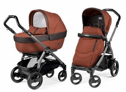 Коляска 2 в 1 Peg Perego Book 51 S Elite Combo Terracotta