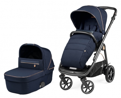 Коляска 2 в 1 Peg Perego Veloce Special Edition Blue Shine