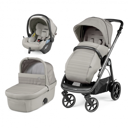 Коляска 3 в 1 Peg Perego Veloce Lounge Modular Moonstone